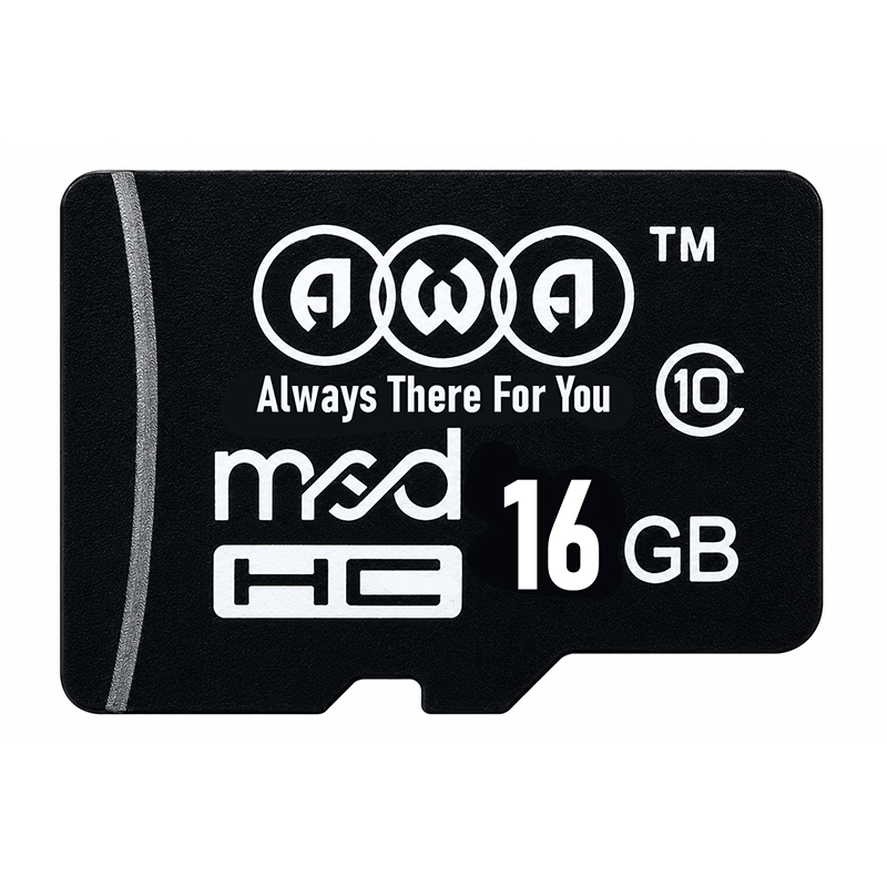 AWA 16GB microSDHC Memory Card – Class 10 High-Speed Storage