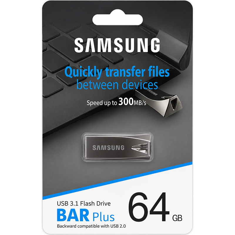 Samsung BAR Plus 64GB USB 3.1 Flash Drive